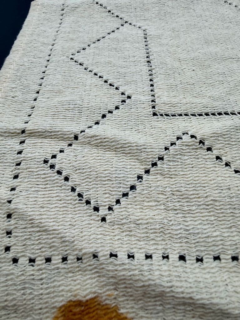 Set of Six Cotton Openwork Napkins - Image 5