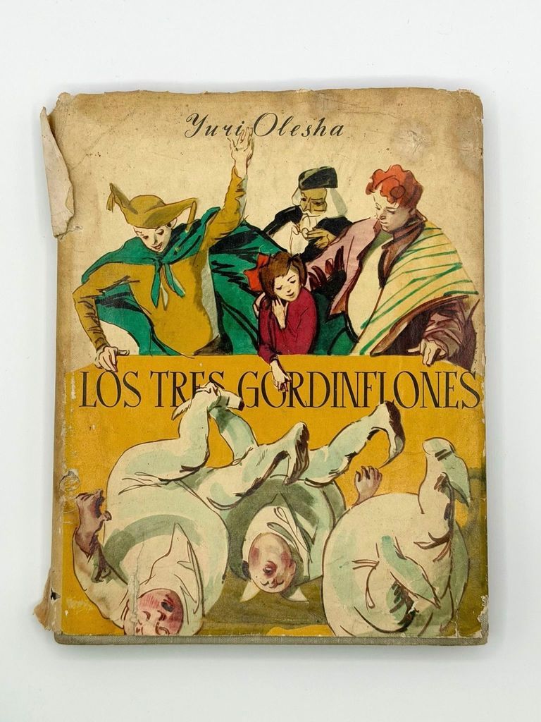 "Los tres gordinflones" (The Three Fat Men), by Yuri Olesha — Gente Nueva / Editorial Progreso, 1974