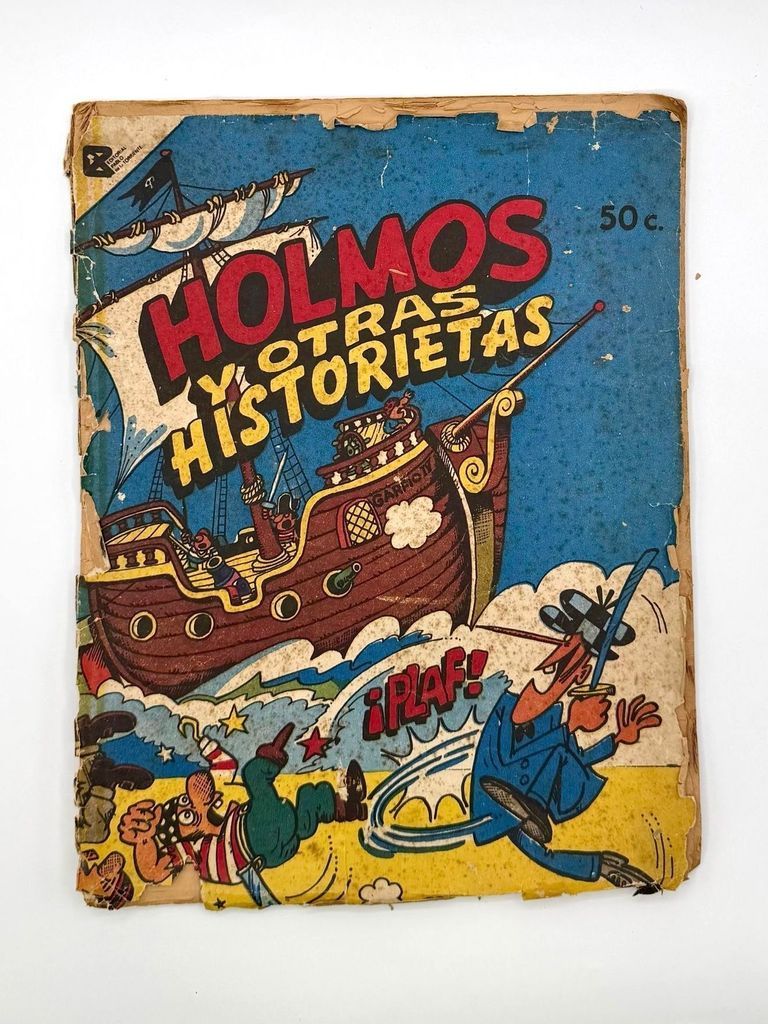 "Holmos y otras historietas" (Cuban humor comic)
