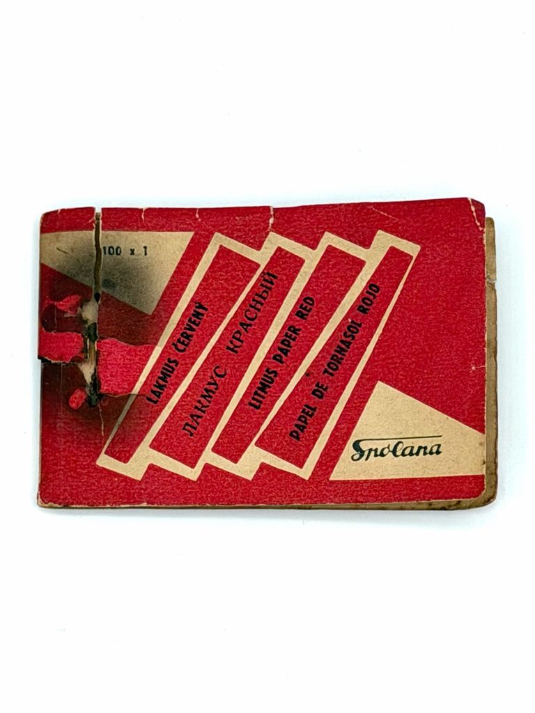 Booklet of Red Litmus Paper