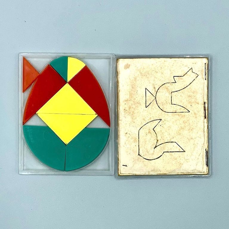 Egg-tangram puzzle "Jajko Kolumba" (Columbus's Egg)