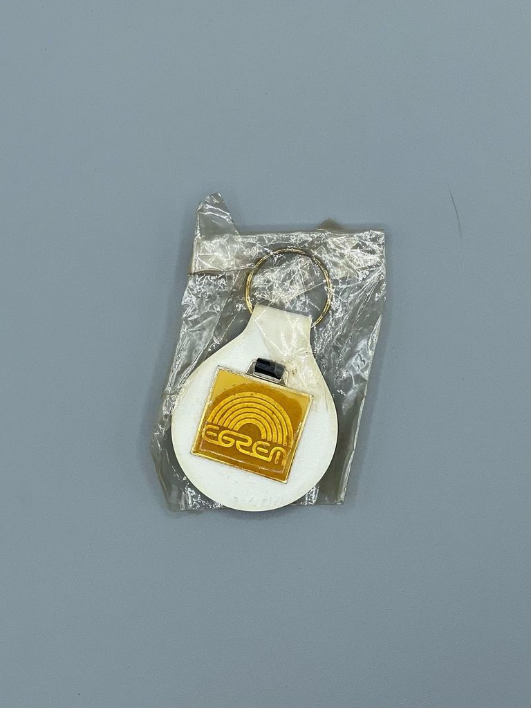 EGREM promotional leather key fob - Image 3