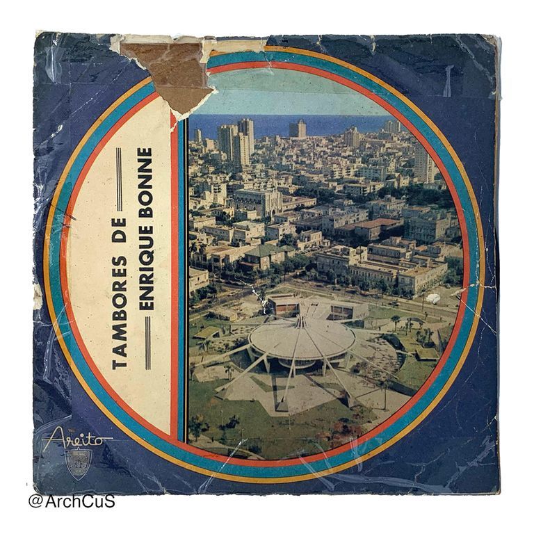 EP record "Tambores de Enrique Bonne" (Areíto/EGREM 7″ 45 rpm EP, EPA-6301)