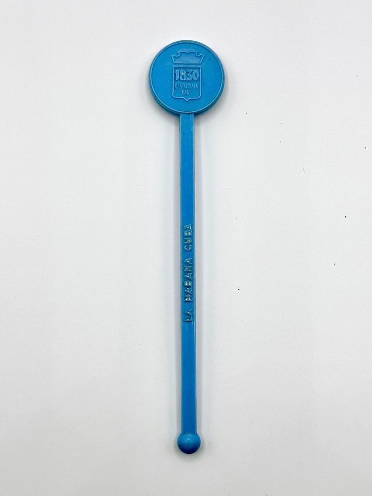 Restaurante 1830 (Havana) advertising drink stirrer / swizzle stick