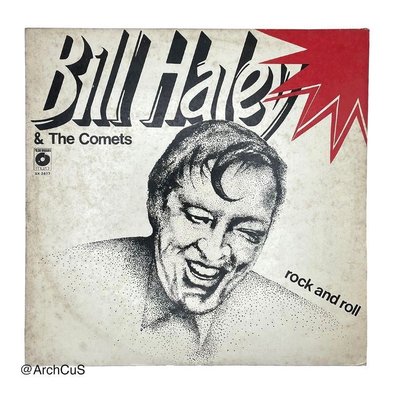 LP record "Bill Haley & The Comets" (Polskie Nagrania "Muza" 12″ 33⅓ rpm LP, SX 2417)