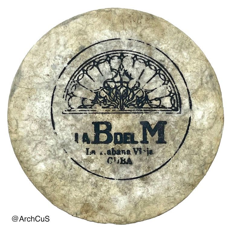 Drinks coaster, La Bodeguita del Medio (Havana)