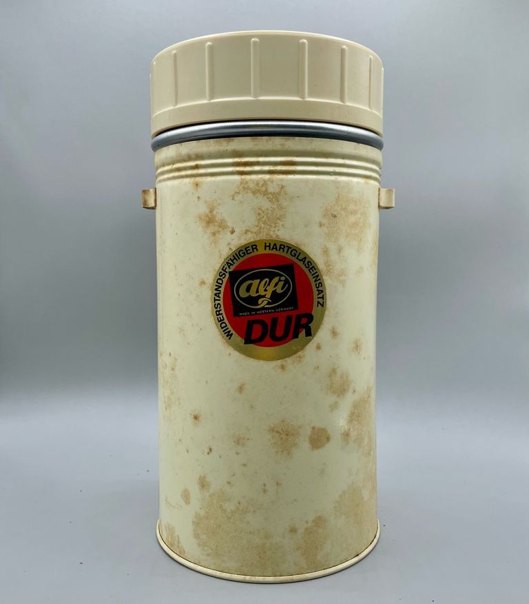Alfi "DUR" Vacuum Flask with Leather Strap and Original Box - Image 4