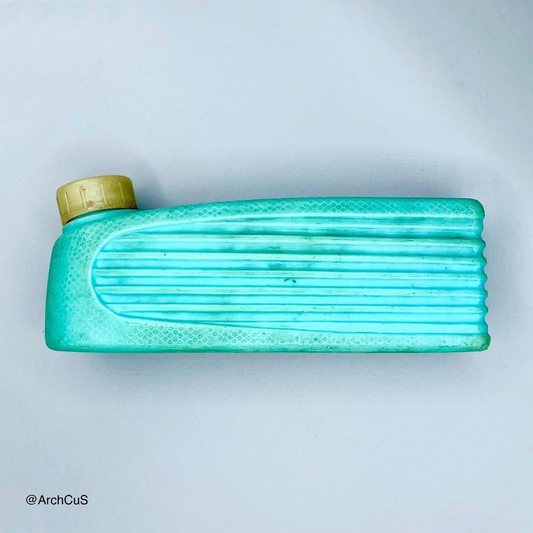 Refrigerator water bottle, teal - Image 2
