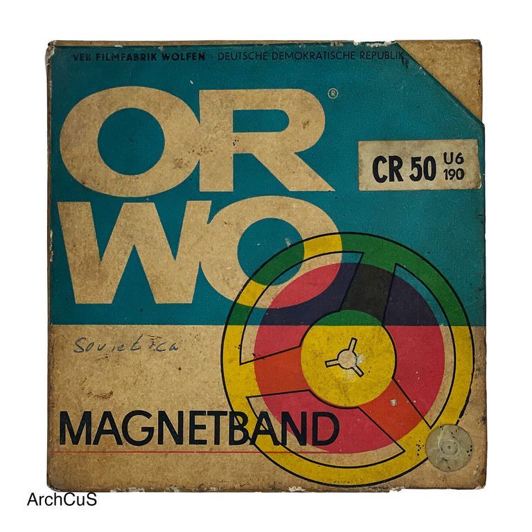          reel-to-reel tape, ORWO CR 50 U6 190 picture number 1
   