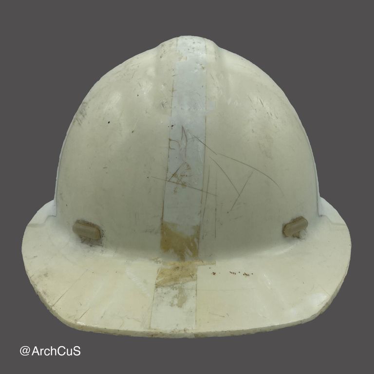 Construction Worker's Hard Hat (Casco de Protección) - Image 3