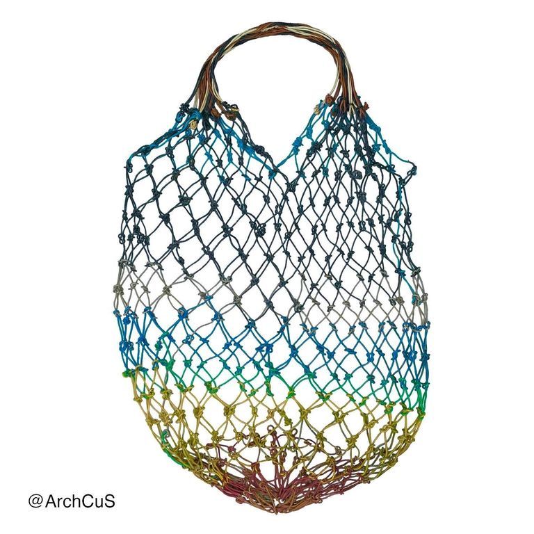 Net shopping bag (jaba), wire