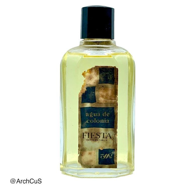 "Fiesta" (agua de colonia) Eau de cologne bottle
