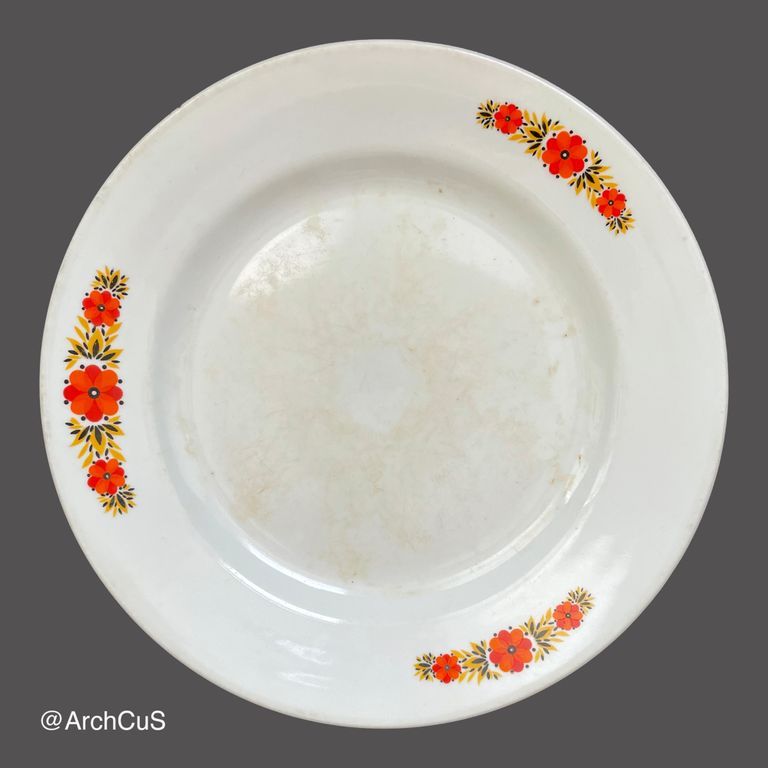 "Porzellan" dinner plate