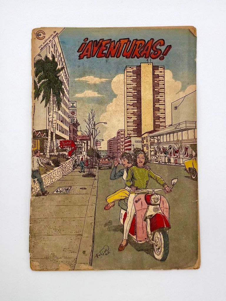 ¡Aventuras! (Cuban adventure comic, Ediciones en Colores) — eight issues