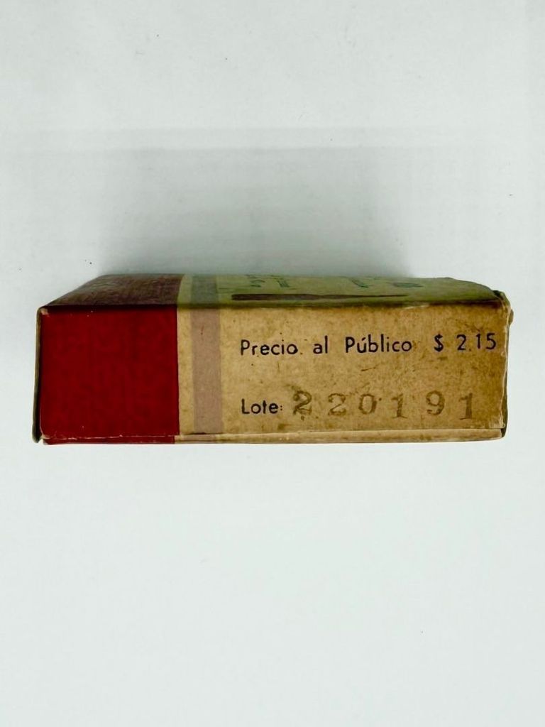 Vitamina B12-100 (cyanocobalamin) intramuscular injection — paperboard box with one surviving ampoule - Image 3