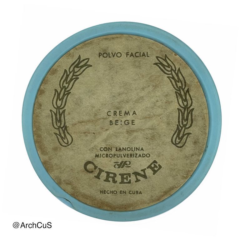 CIRENE "Polvo Facial" face powder, shade Crema Beige (with carton) - Image 4