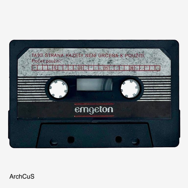 "Emgeton" cassette head-cleaning tape (limpiacabezales) HC-1, in case - Image 4
