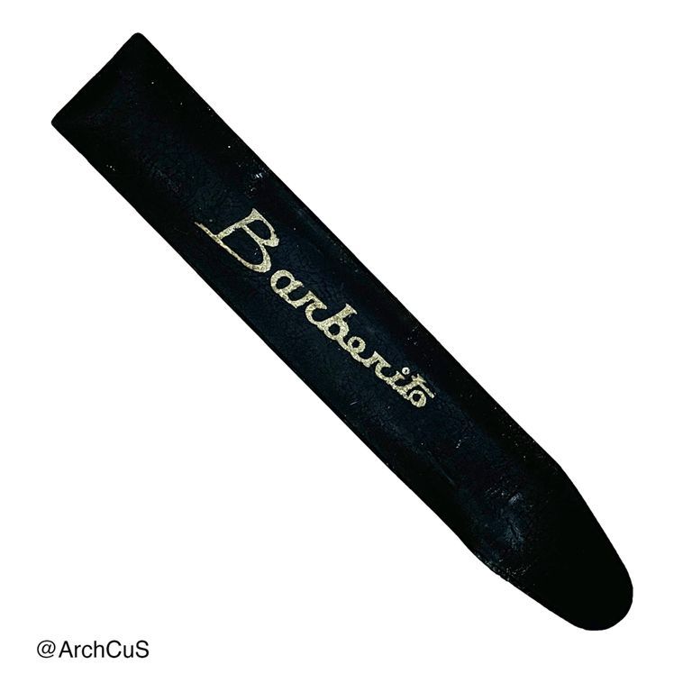 "Barberito" razor-comb with black sheath