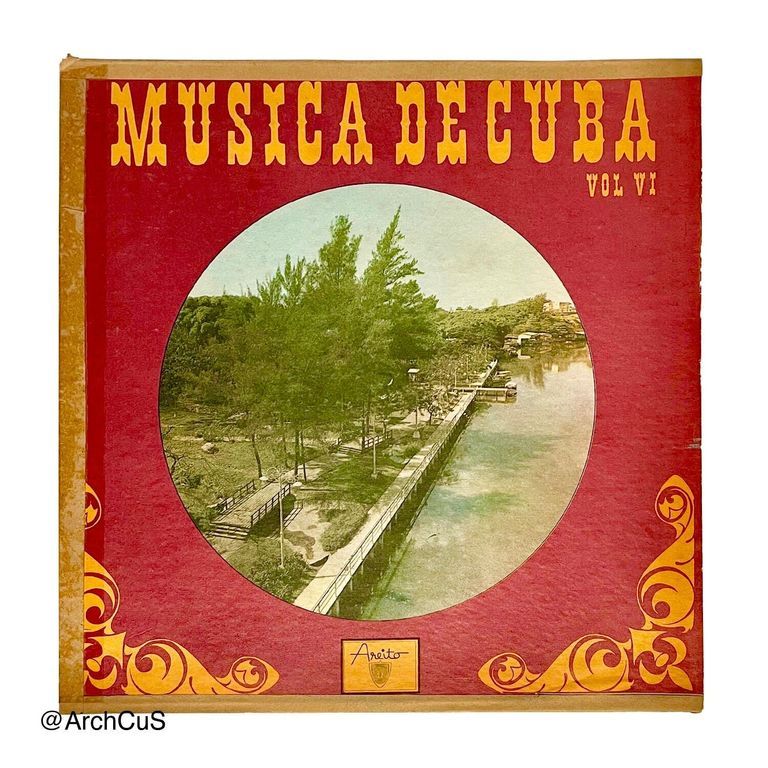 LP record "Música de Cuba", Vol. VI (instrumental) (Areíto/EGREM 12″ 33⅓ rpm LP, LDA-3334, 1969)