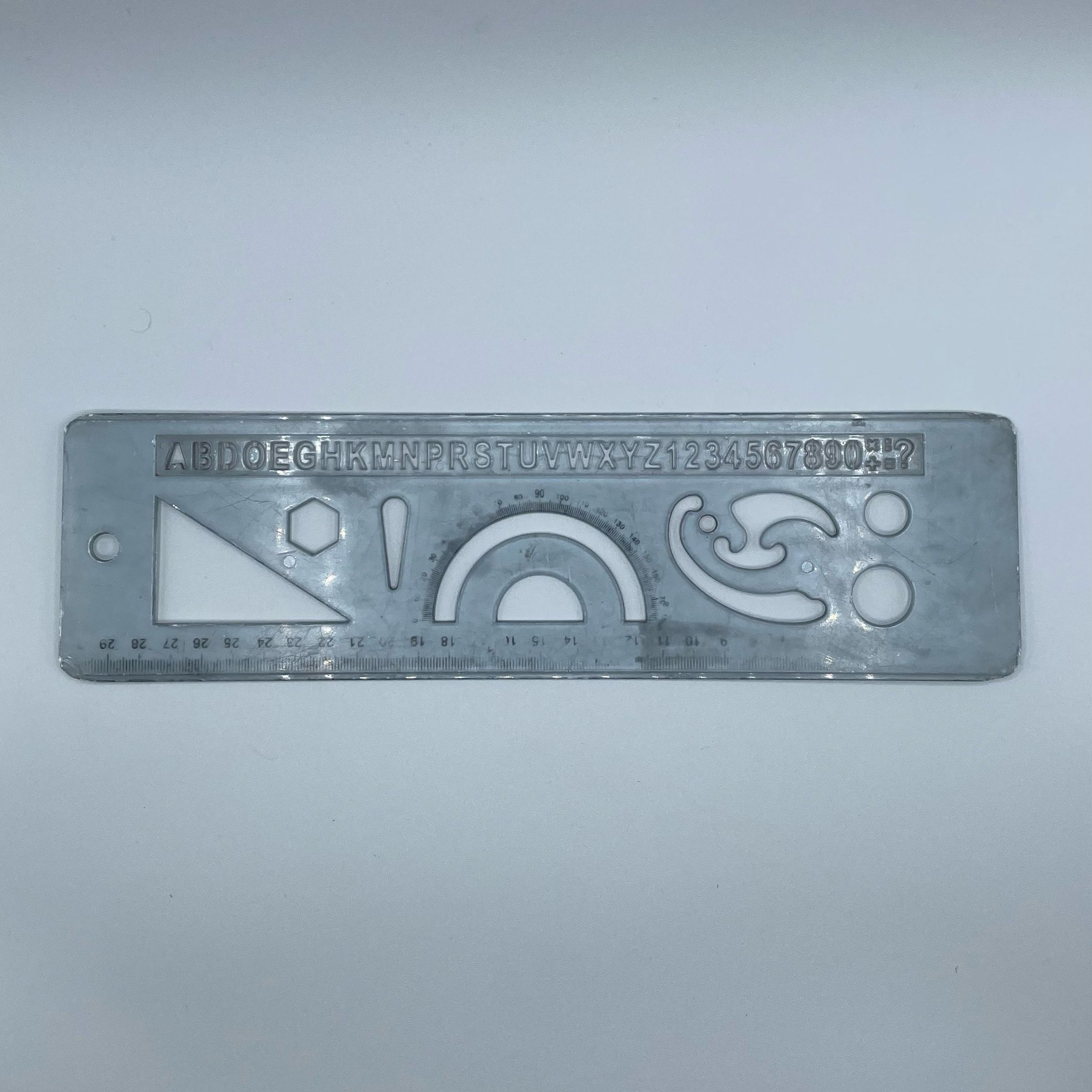          geometry ruler
   