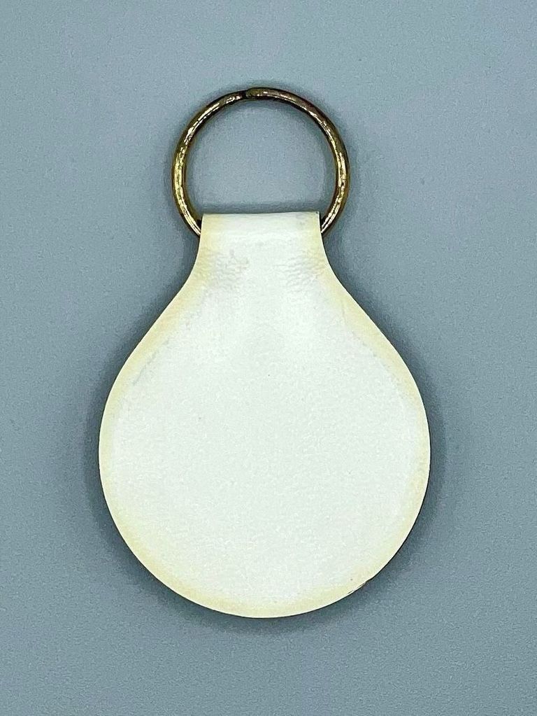 EGREM promotional leather key fob - Image 2