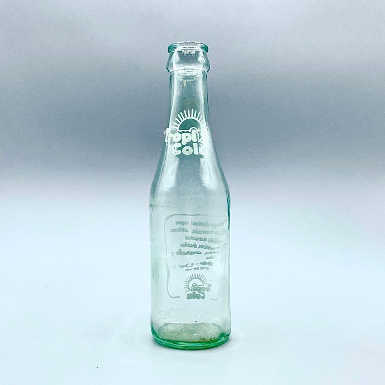Soft-drink bottle, "Tropi Cola" (TropiCola), Cuban, 207 ml