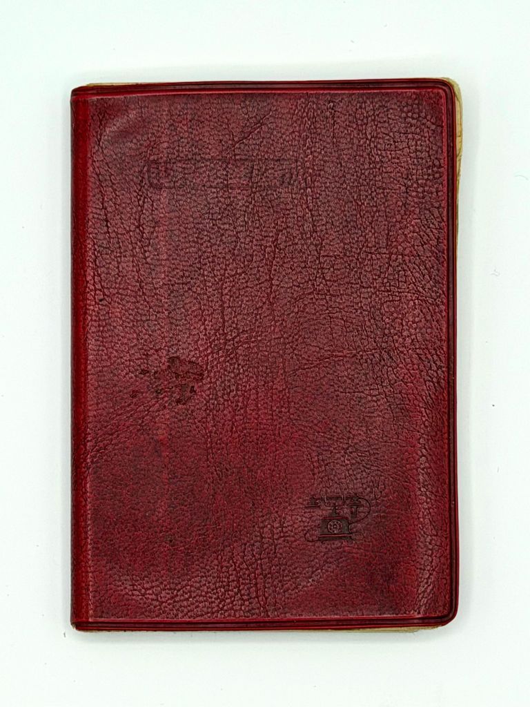 Personal Pocket Address & Telephone Agenda of Armando Lucas Correa (Havana)