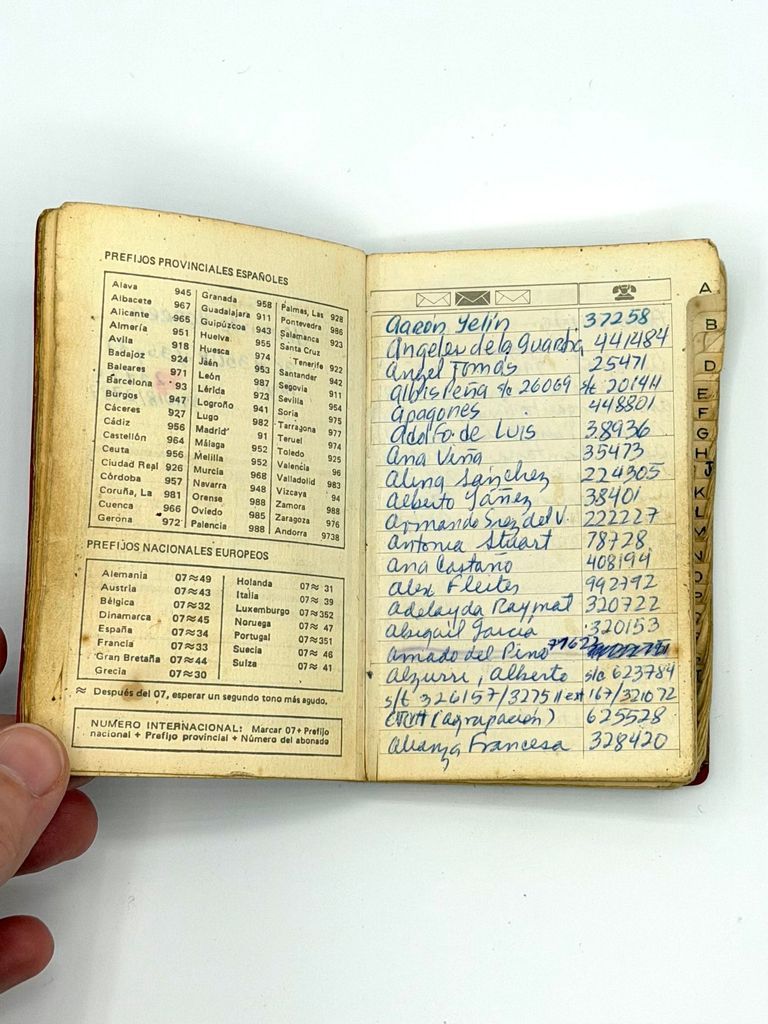 Personal Pocket Address & Telephone Agenda of Armando Lucas Correa (Havana) - Image 5