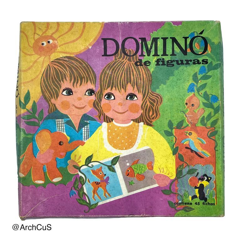 "Dominó de Figuras" children's picture domino game