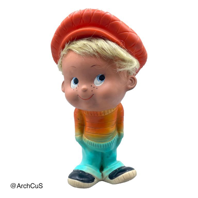 "Pepito" rubber boy doll