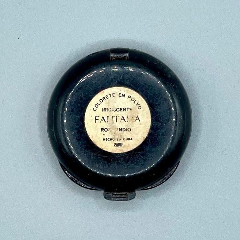 "Fantasía" iridescent blush compact (colorete), shade "Rosa Indio" - Image 2