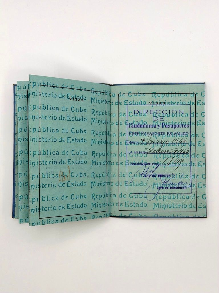 Cuban passport of Natalia "Naty" Revuelta Clews — Pasaporte Nº 7314 - Image 5