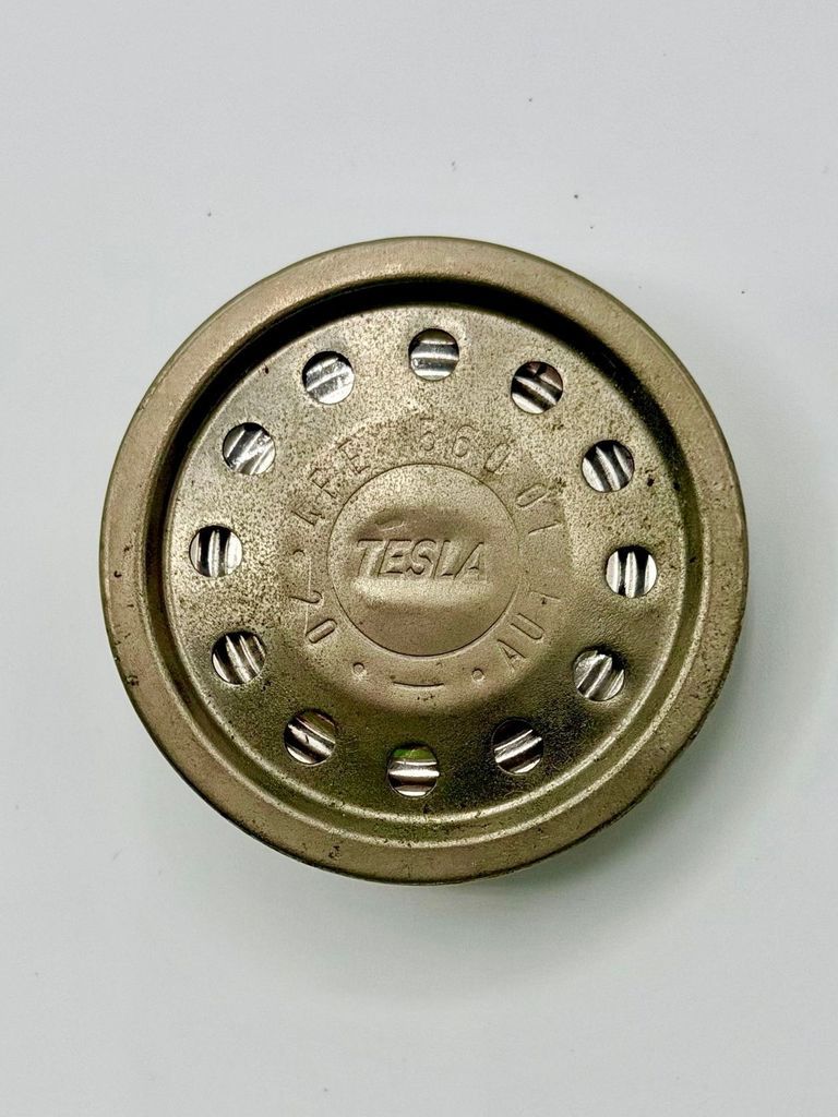 TESLA telephone handset receiver (earpiece) capsule, type "4FE 560 01"
