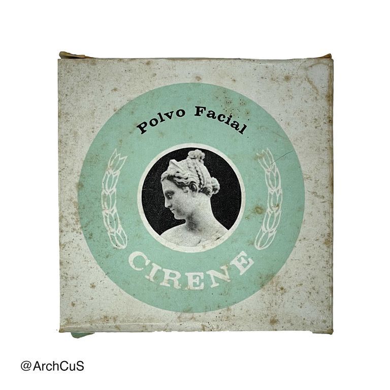 CIRENE "Polvo Facial" face powder, shade Crema Beige (with carton)