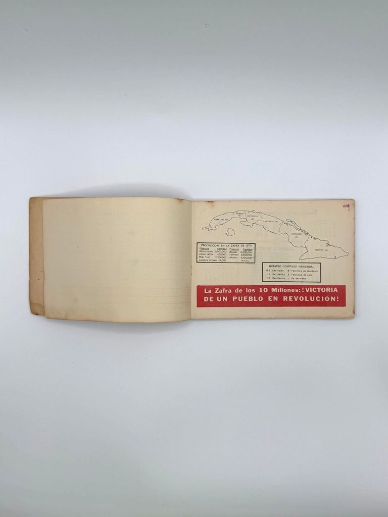 Student's notebook/agenda "Futuros Pioneros," 1970 (Zafra de los Diez Millones) - Image 3
