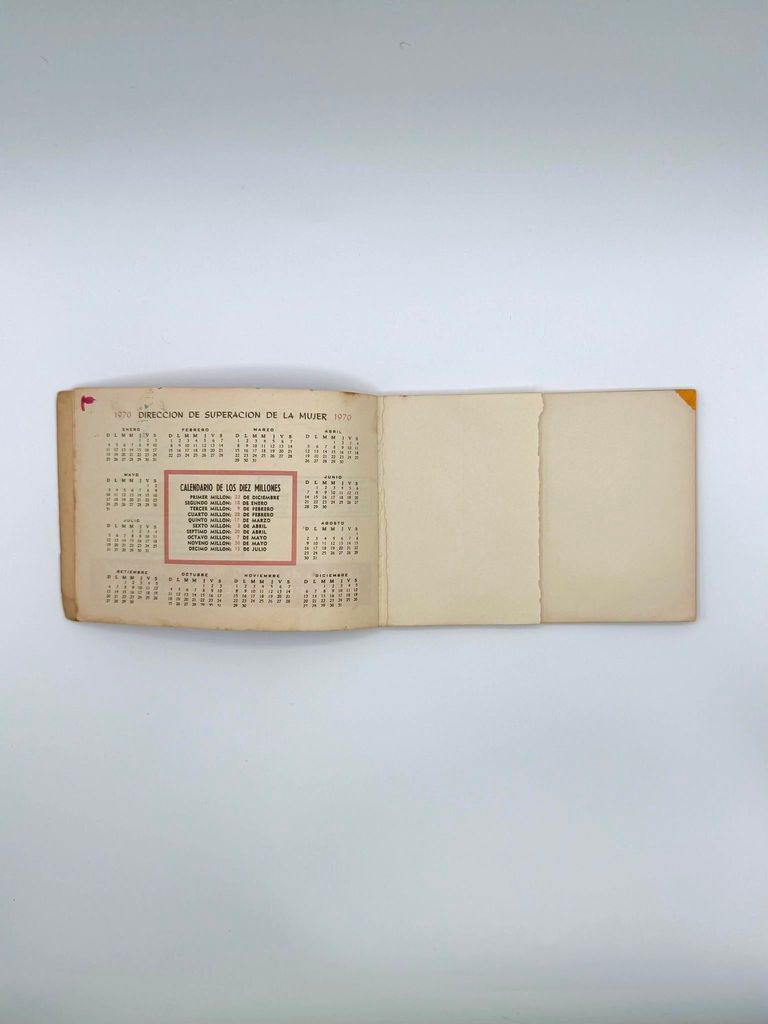 Student's notebook/agenda "Futuros Pioneros," 1970 (Zafra de los Diez Millones) - Image 4
