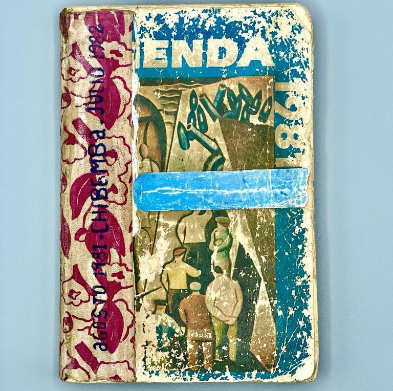 Personal diary of a Cuban soldier in Angola, Chibemba (repurposed 1981 agenda), August 1981 – July 1982