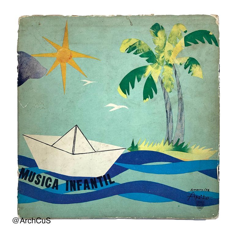 EP record "Música Infantil," Vol. VII (Areíto/EGREM 7″ 45 rpm EP, EPA-6366)