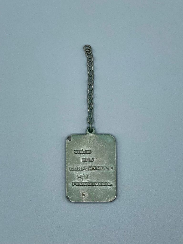 Promotional keychain, Ferrocarriles de Cuba — División Occidente - Image 3