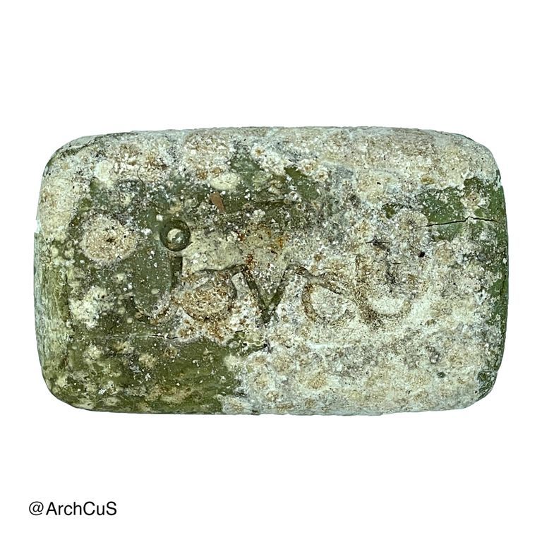 Bar of "Jovel" bath soap (green)