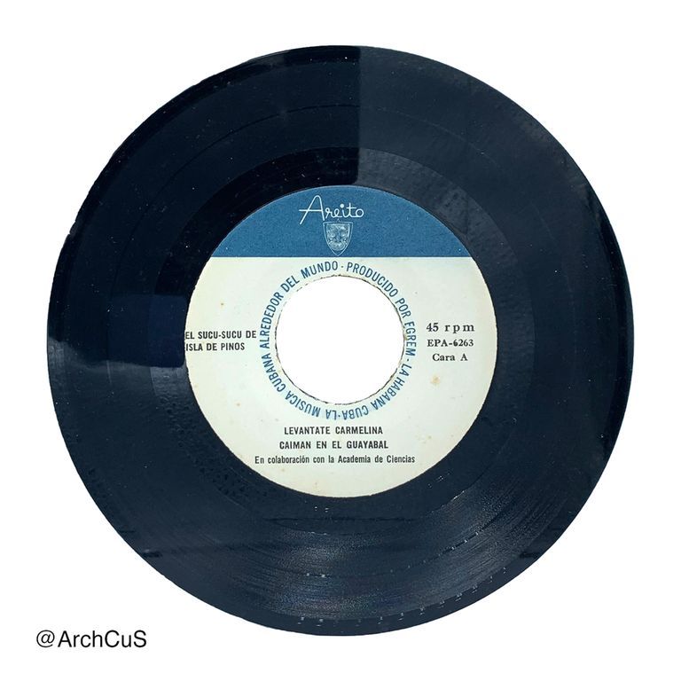 EP record "El Sucu-Sucu de Isla de Pinos" (Areíto/EGREM 7″ 45 rpm EP, EPA-6263) - Image 3