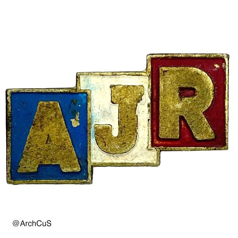 "AJR" Lapel Pin