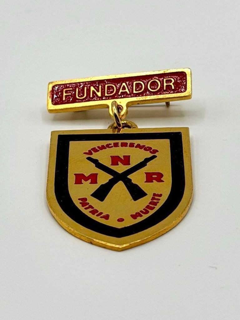 Founding member's badge (Fundador), Milicias Nacionales Revolucionarias (MNR) - Image 2