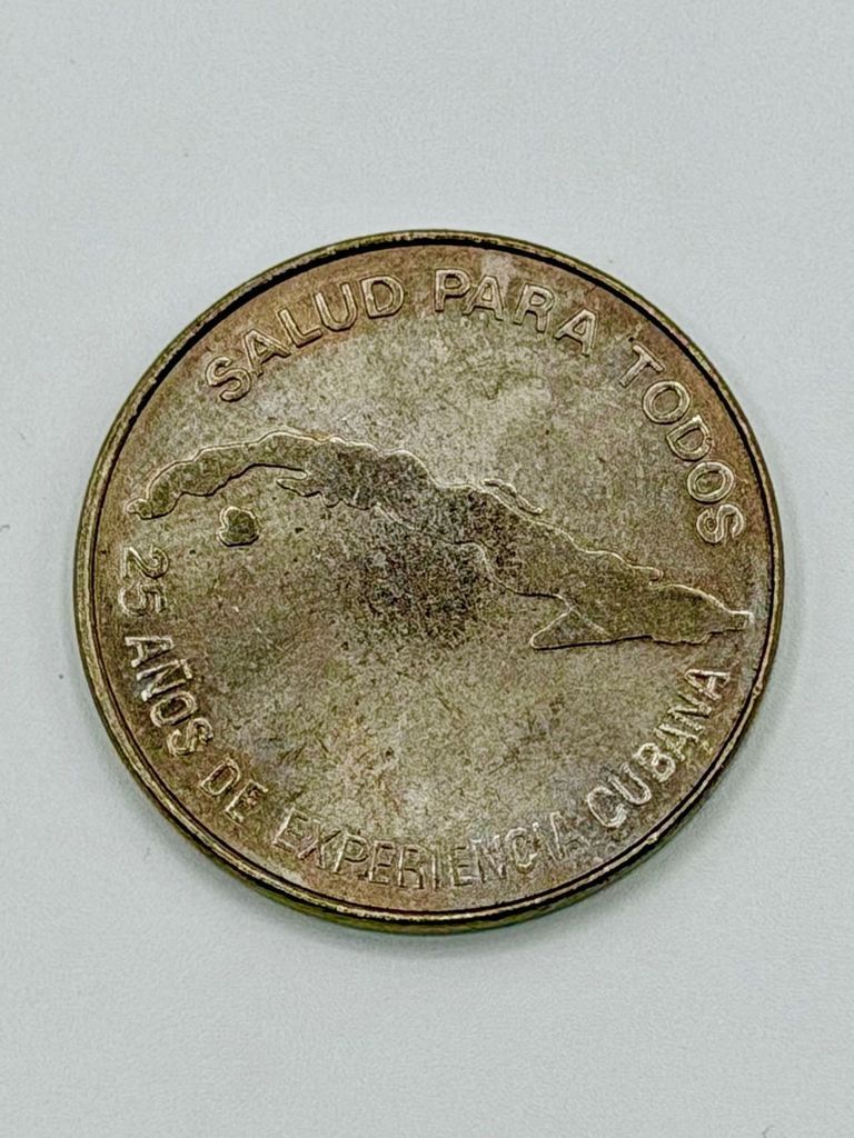 Commemorative medal — International Health Conference, Havana 1983 ("Salud para Todos") - Image 2