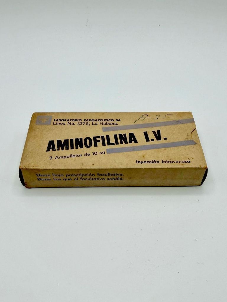 Aminophylline I.V. injectable ampoules, boxed - Image 3