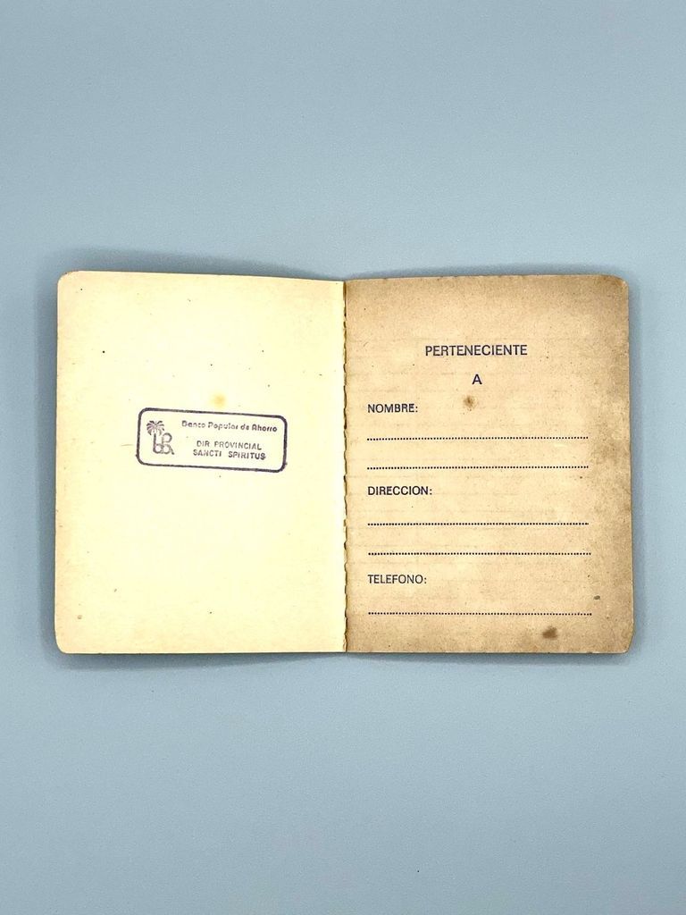 Telephone address book ("Libreta Telefónica"), Banco Popular de Ahorro — Sancti Spíritus - Image 2
