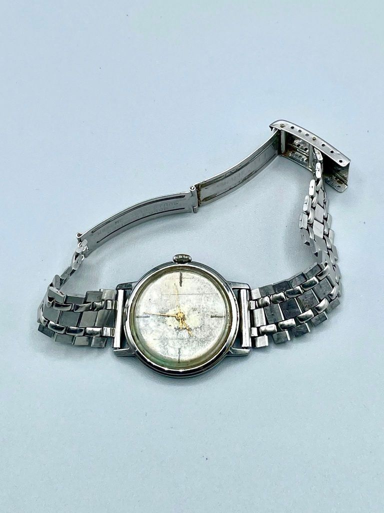 "Poljot" (ПОЛЁТ) automatic wristwatch, Soviet, with Cuban FAR presentation engraving - Image 6