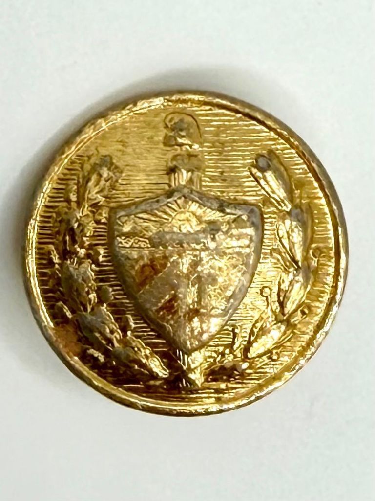 Military/Uniform Button with Cuban Coat of Arms