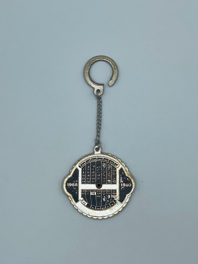 Road-safety perpetual-calendar keychain, "Más conciencia, menos accidentes" (Semana del Tránsito) - Image 3