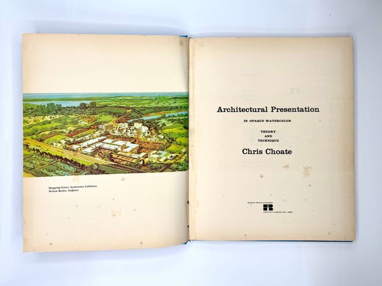 Architectural Presentation in Opaque Watercolor: Theory and Technique (Edición Revolucionaria, Instituto Cubano del Libro) - Image 2